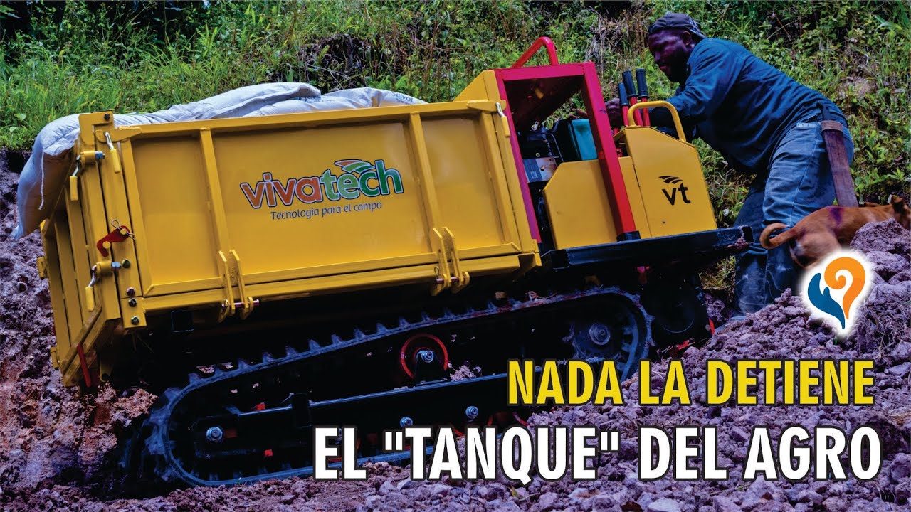 Probamos la Minivolqueta de Oruga de 1.5 TONELADAS en 3 Fincas Extremas