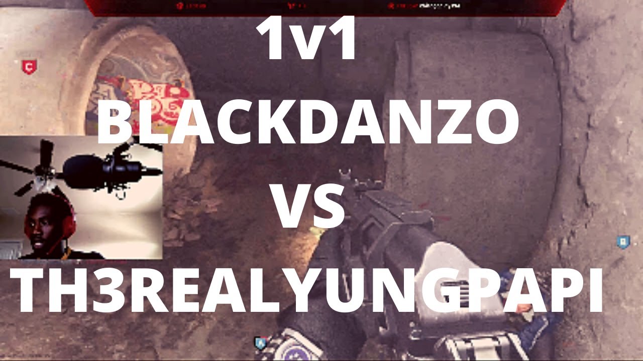 1v1 BLACKDANZO VS TH3REALYUNGPAPI GAME 2