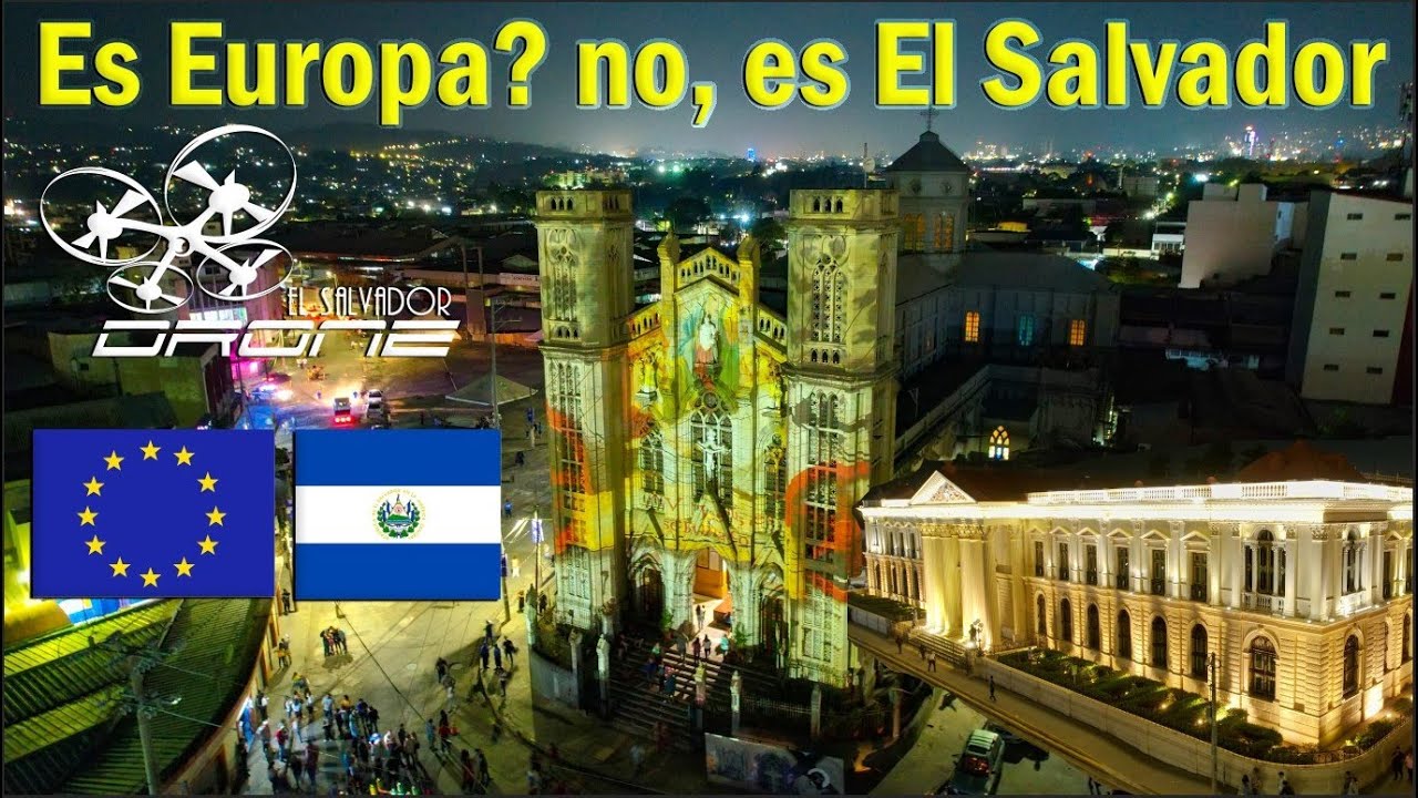 ¿Es Europa?  no, es #elsalvador #sansalvador Centro Histórico impresionante 🇸🇻
