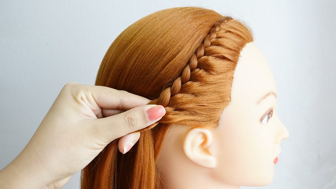 Easy Pretty Hairstyles For Medium Hair | Front Dutch Braid Hairstyles
