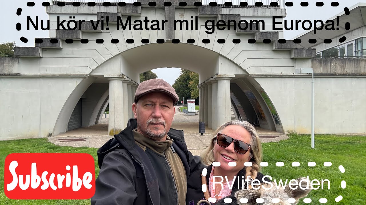 Vi är på väg! Nu matar vi mil med start i Ystad o siktet inställt på Cádiz!