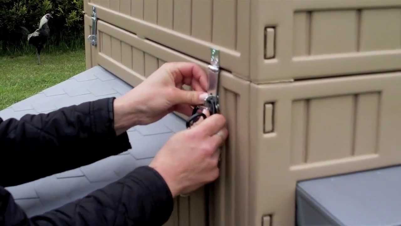 Attaching the Carabiners and Overview of Large Coop