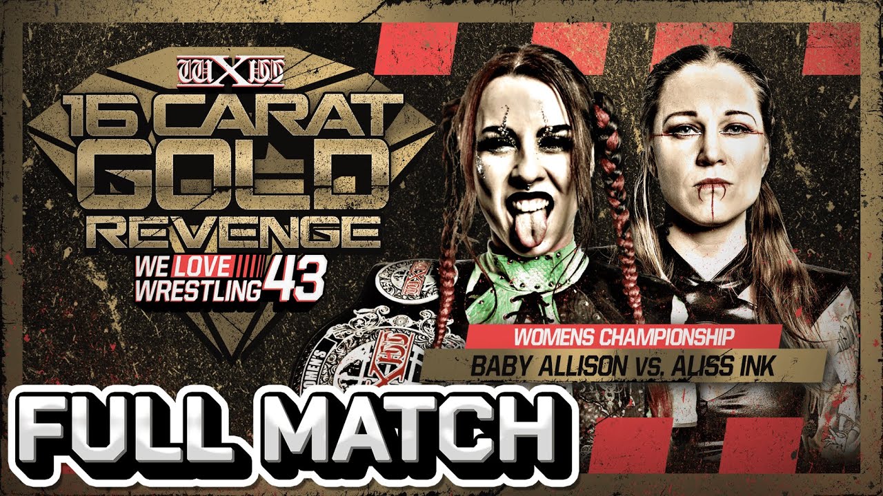 FULL MATCH: Ink vs Allison - wXw Women's Championship - We Love Wrestling 43 - 16 Carat Gold Revenge