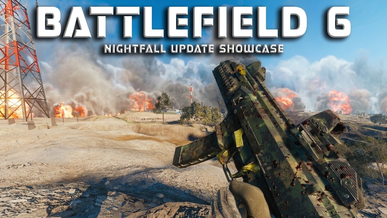 BATTLEFIELD 6 : NEW SEASON 2 NIGHTFALL UPDATE SHOWCASE IN 4K
