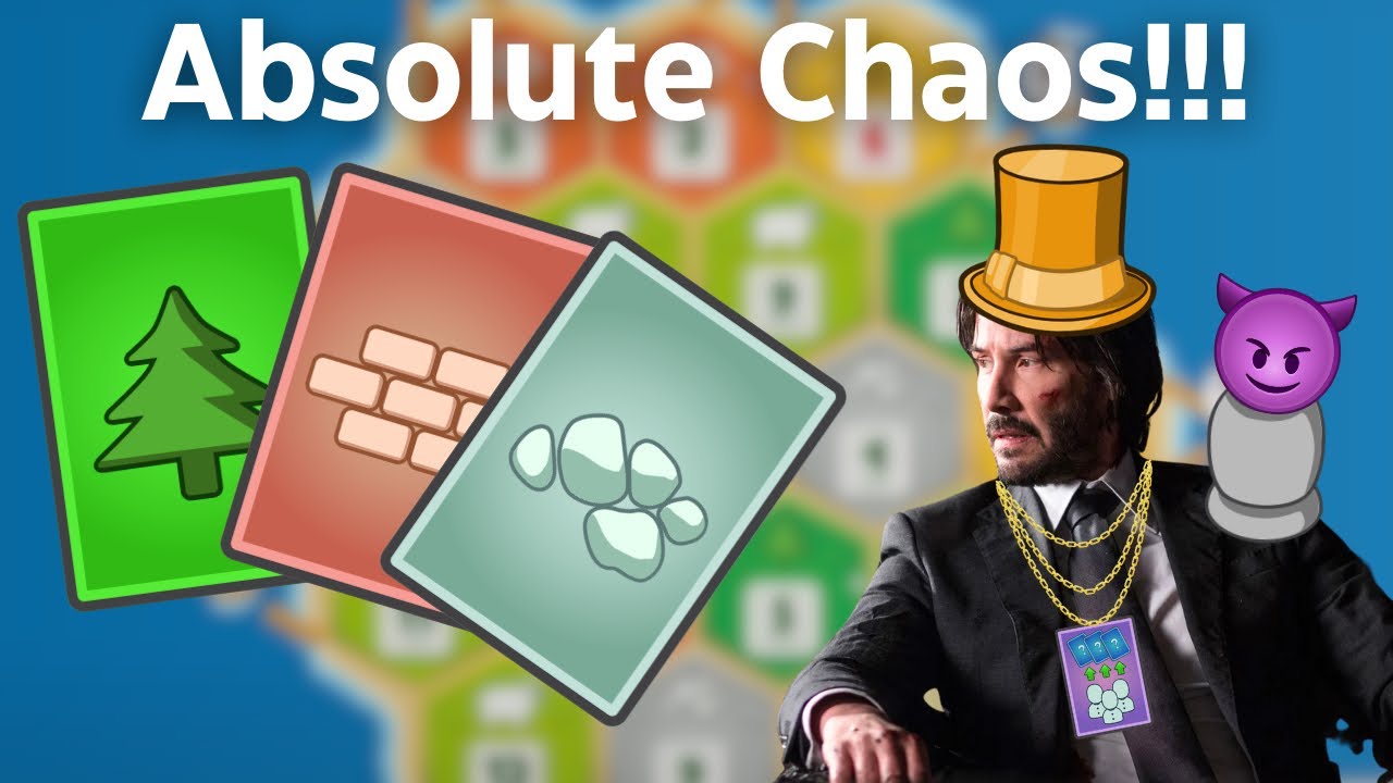 Catan Pro Plays Chaos Meta With Wood Brick Ore