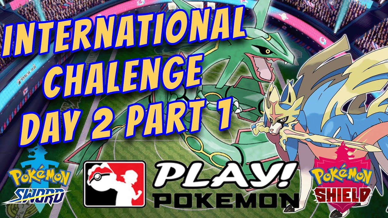 Rayquaza Zacian - Pokemon International Challenge - Day 2 Part 1