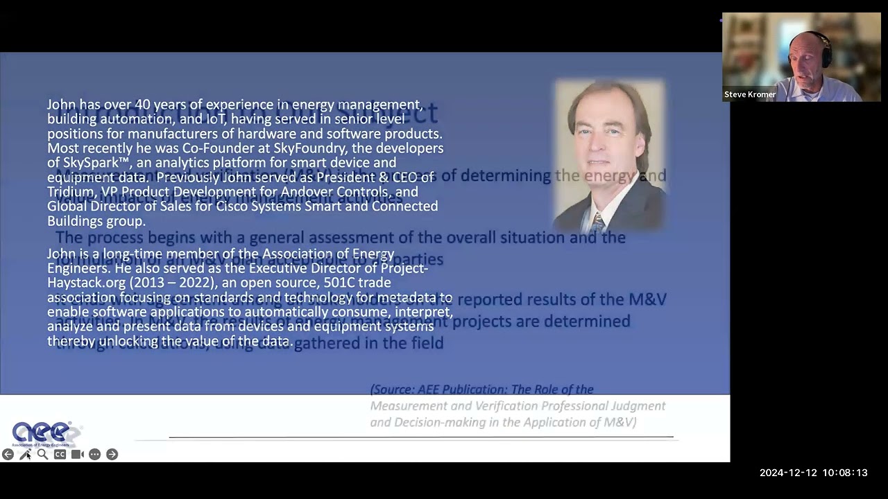 AEE Webinar | Mastering M&V: Tools and Techniques for Success