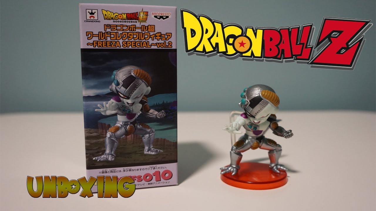 Figura MECHA FREEZER - WCF | WORLD COLLECTABLE FIGURE | BANPRESTO | UNBOXING COMPRAS DRAGON BALL