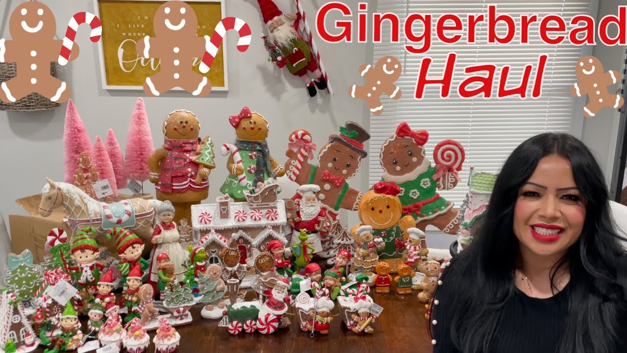 GINGERBREAD HAUL | CHRISTMAS HAUL