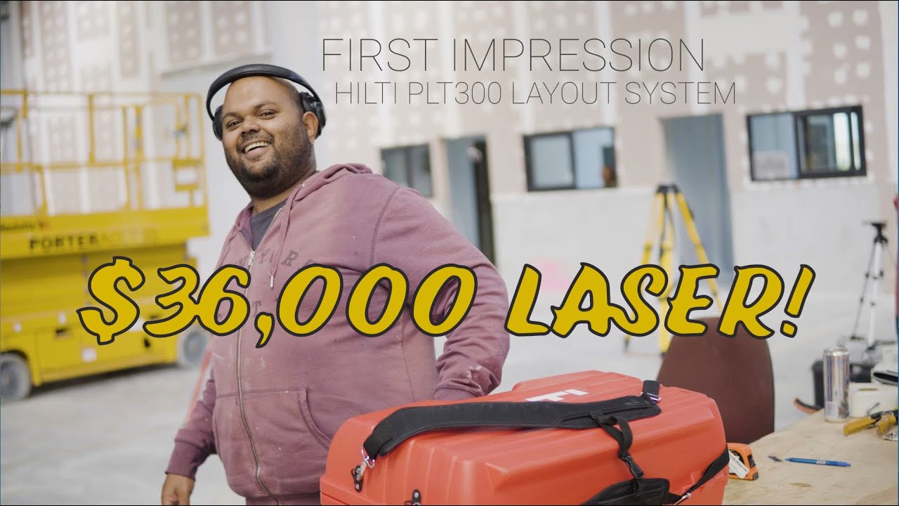 FIRST IMPRESSION on HILTI PLT 300 LAYOUT SYSTEM