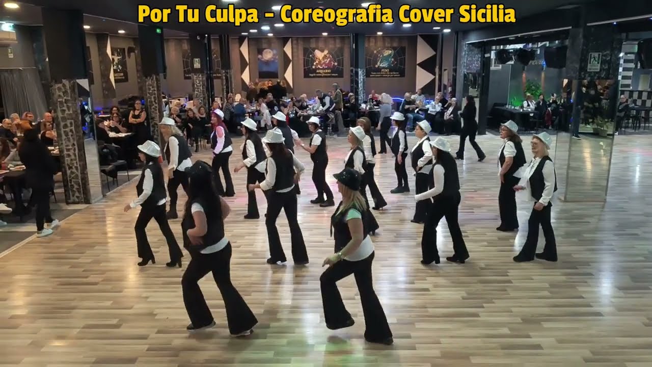 Por Tu Culpa - Coreografia Cover Sicilia Ballo di Gruppo 2025 - Segue Video di Spalle