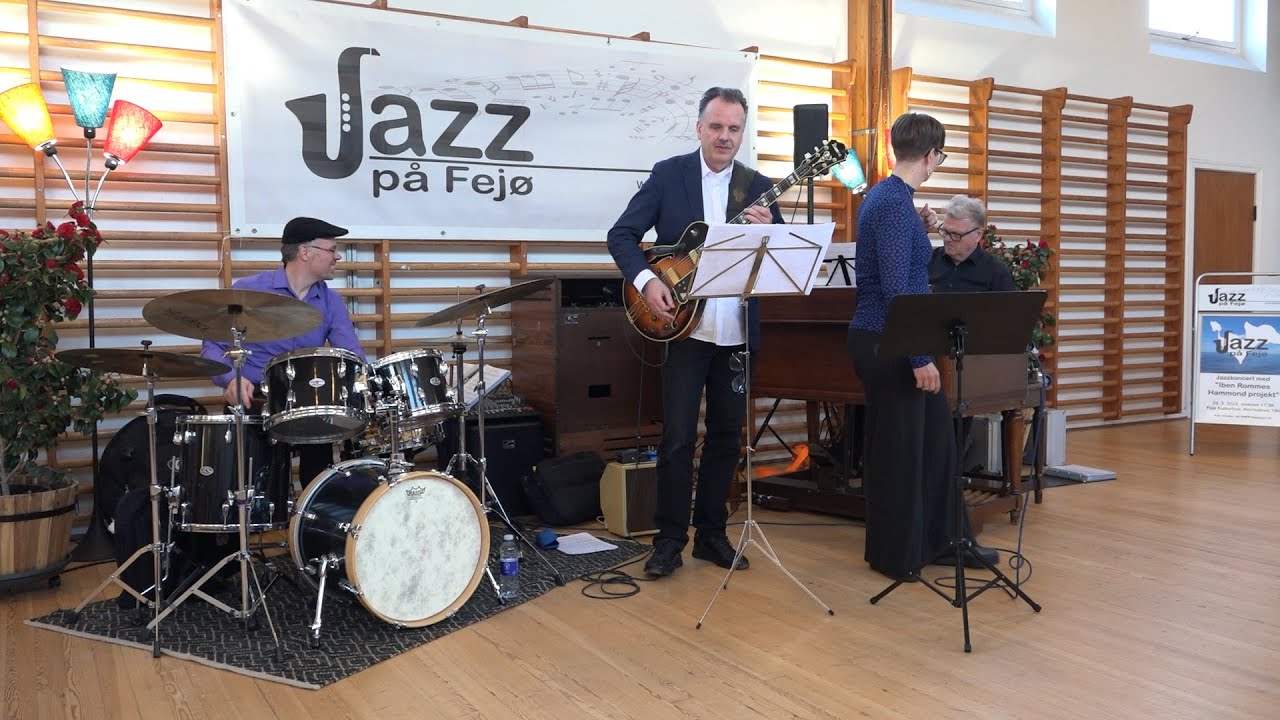 Jazz på Fejø Iben Rommes Hammond Projekt