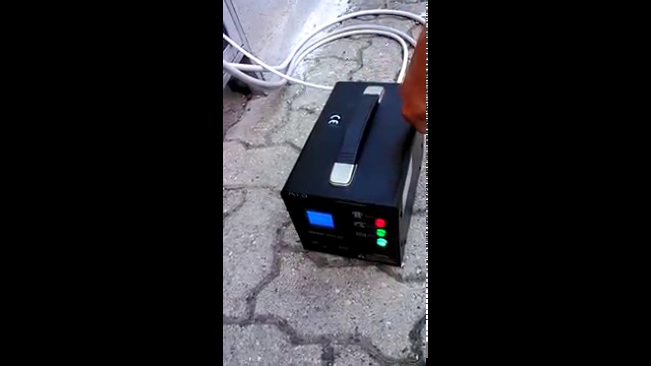Prova Generatore GTPD 6500 GEOTECH