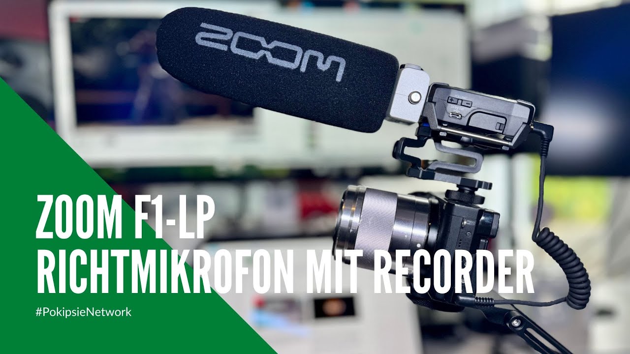 Zoom F1-SP - Field-Recorder und Shootgun Mikrofon
