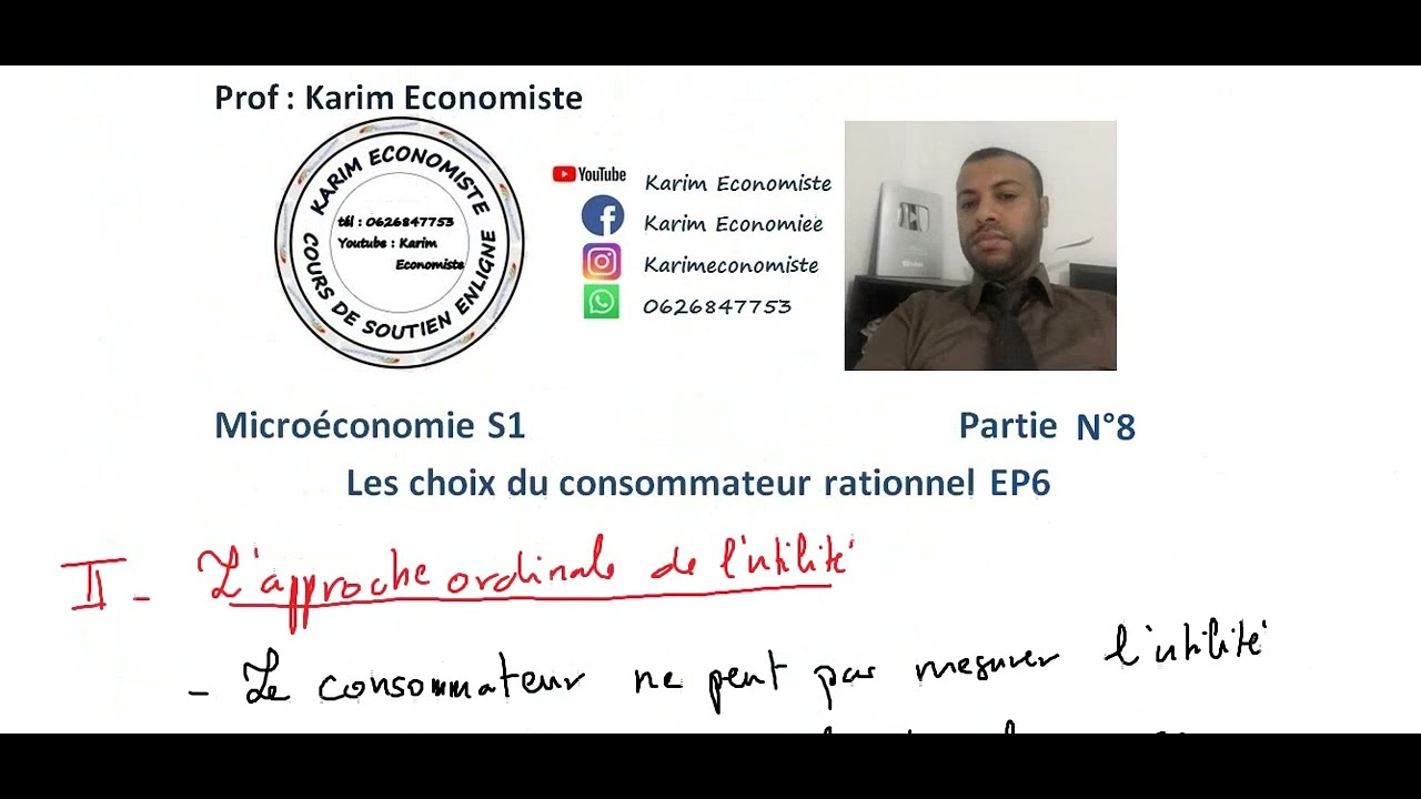 Microéconomie S1 Economie/Gestion Partie 8