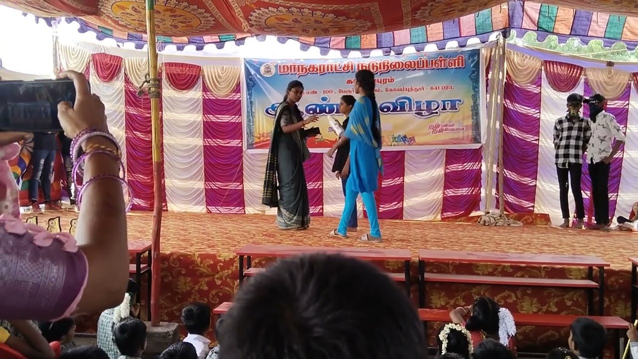 பெண் குழந்தைகள் பாதுகாப்பு விழிப்புணர்வு நாடகம் 🧑‍🎓 by 8th students #girls #drama #youtube #video