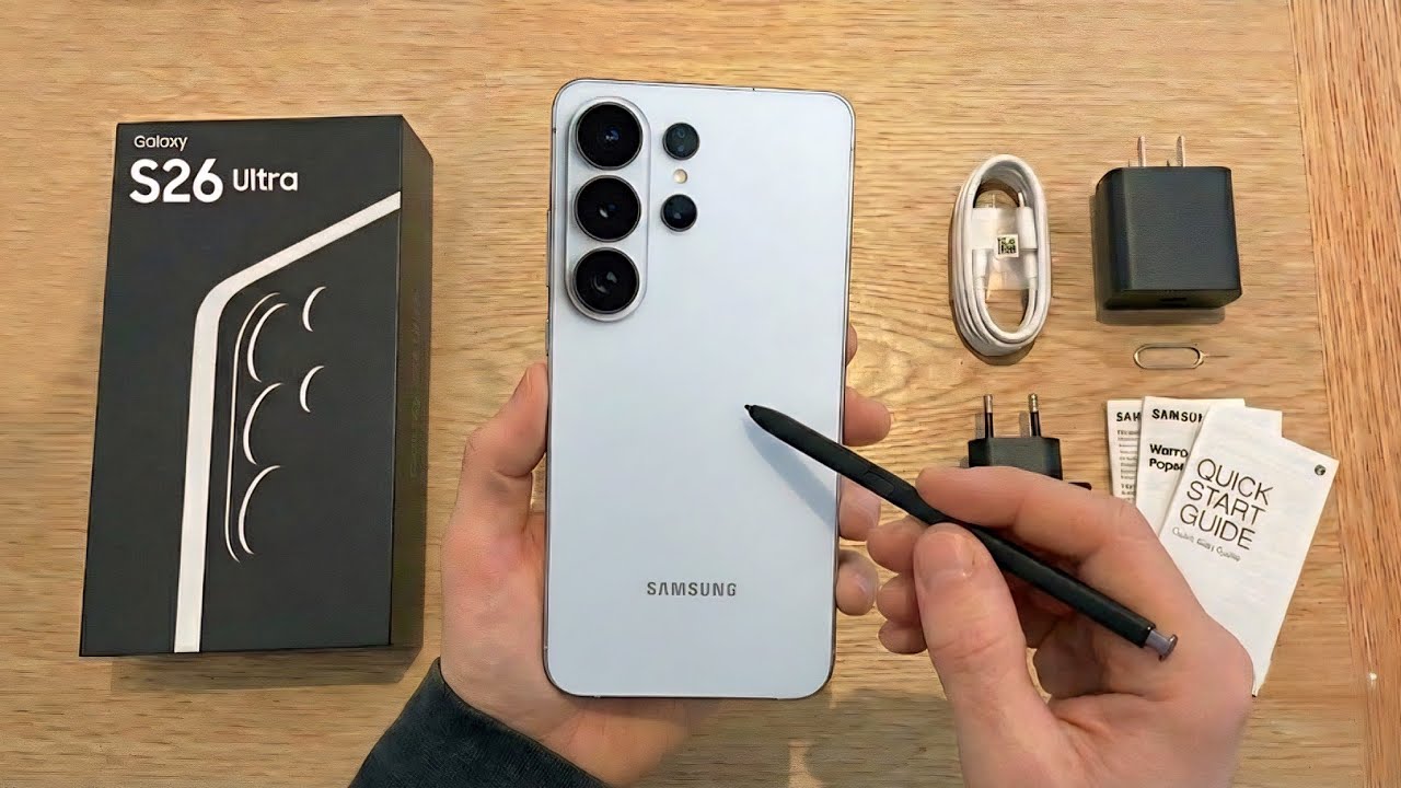Samsung Galaxy S26 Ultra Hands On Video LEAKED!