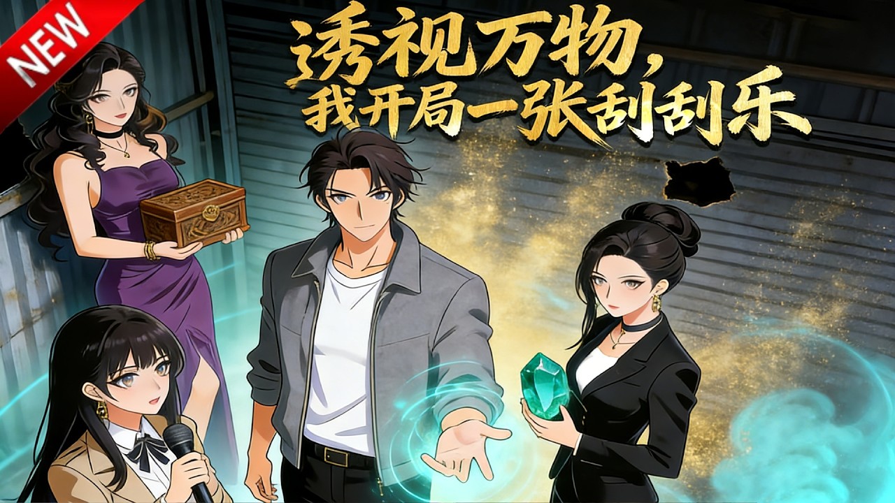 💥【新番上线】穷小子萧行云意外获得透视异能，靠透视在赌石界暴富，运用异能和智慧，摆脱地下赌场危机，建立商业帝国！《透视万物，我开局一张刮刮乐》全集 Multi SUB #热血 #漫剧 #动漫魔女
