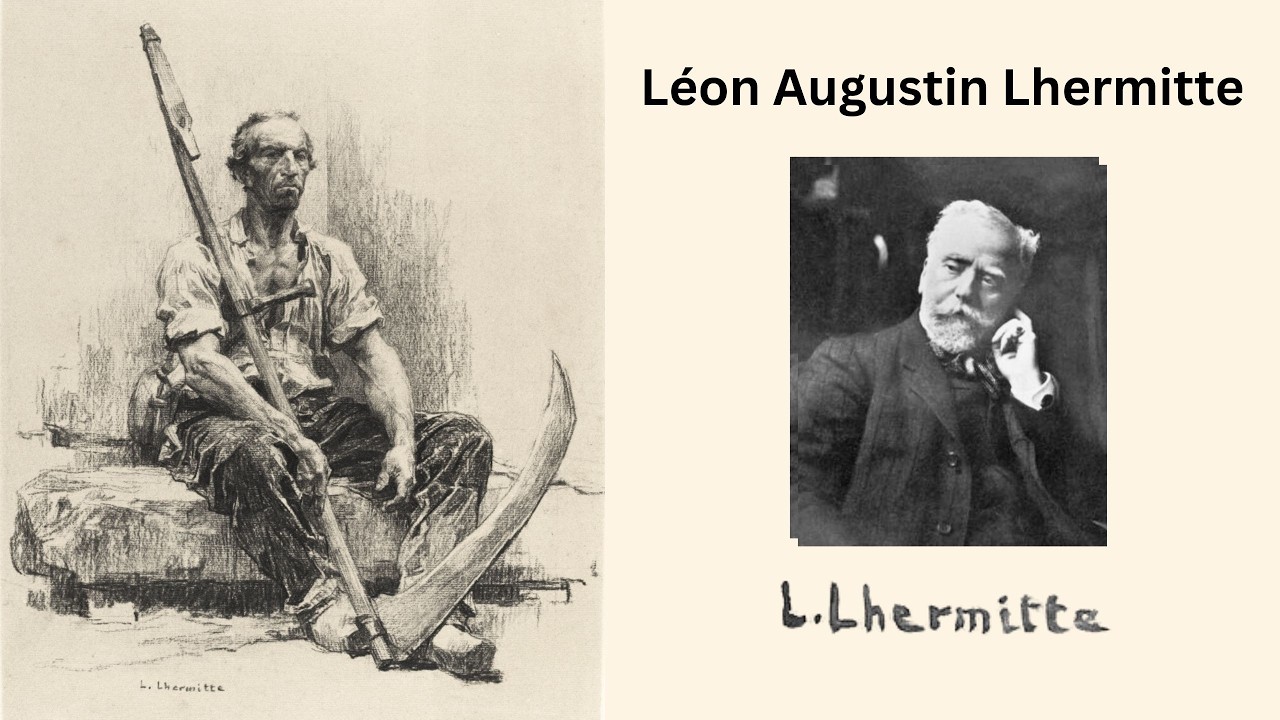 Léon Augustin Lhermitte, Charcoal Drawing Supremacy