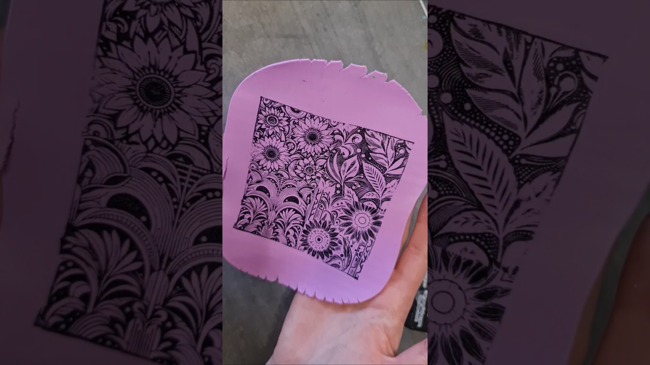 New Texture Mat Nr. 1 Polymer Clay 