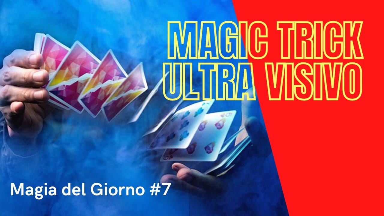 Magia del Giorno #7 - Effetto magico ULTRA VISIVO con un mazzo di carte