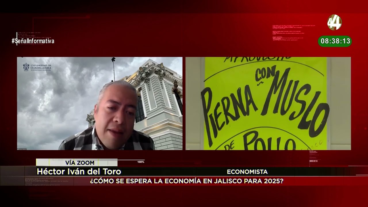 ¿Cómo se espera la economía en Jalisco para 2025? Héctor Iván del Toro nos explica
