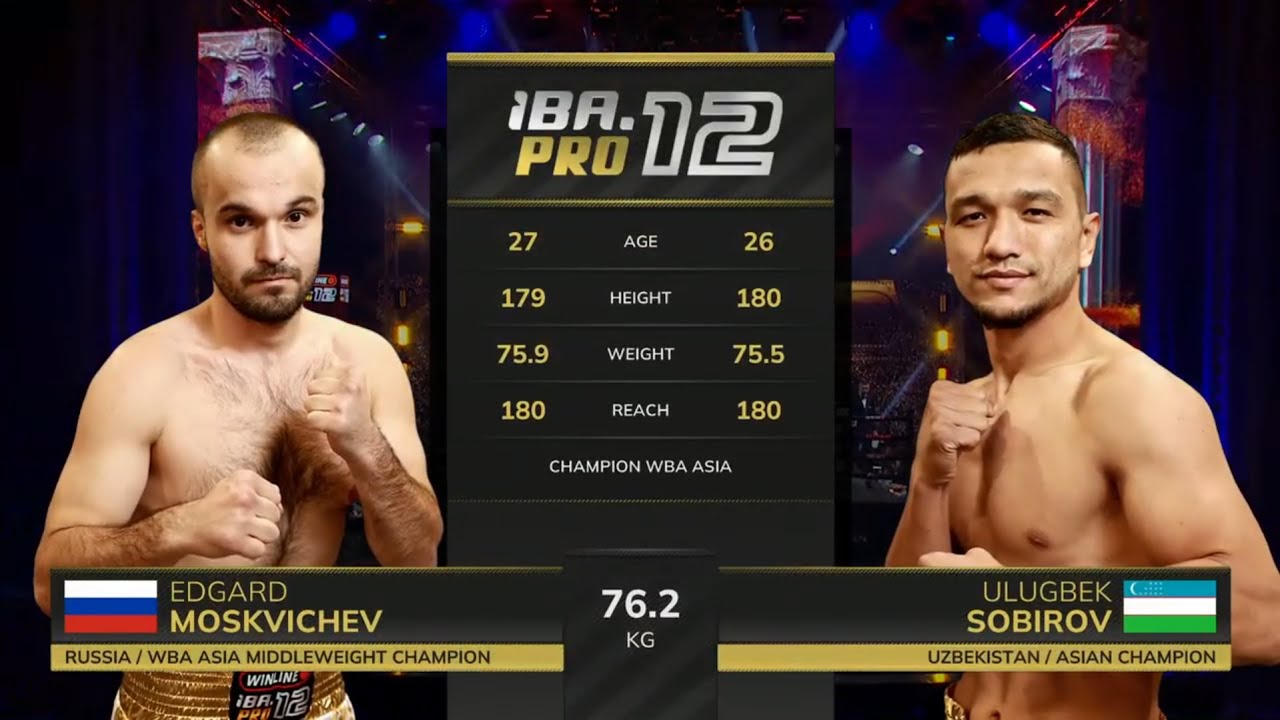 Edgard MOSKVICHEV 🇷🇺 vs Ulugbek SOBIROV 🇺🇿 | IBA.PRO 12 | November 6, 2025 | Samara, Russia