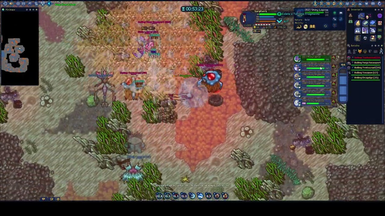 DG UNDERSEA VOLCANO  | OtPokemon Mundo Blue [AndreW]