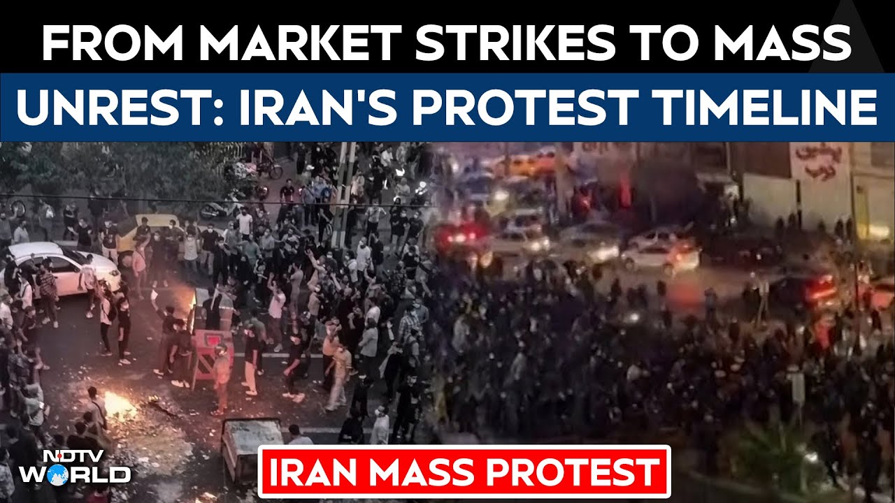 Iran Protests | Inside Iran&rsquo;s Unrest: A Timeline of Economic Collapse and Protest