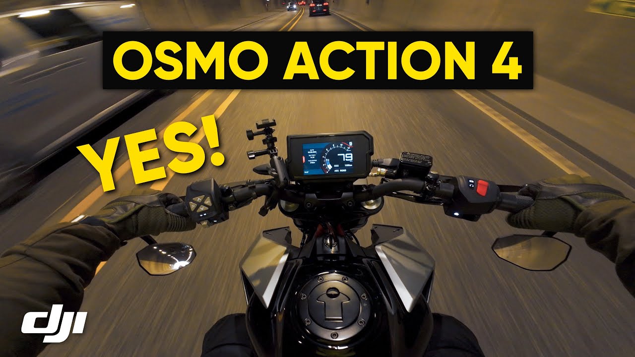 DJI Osmo Action 4: Честный обзор камеры для мотоцикла