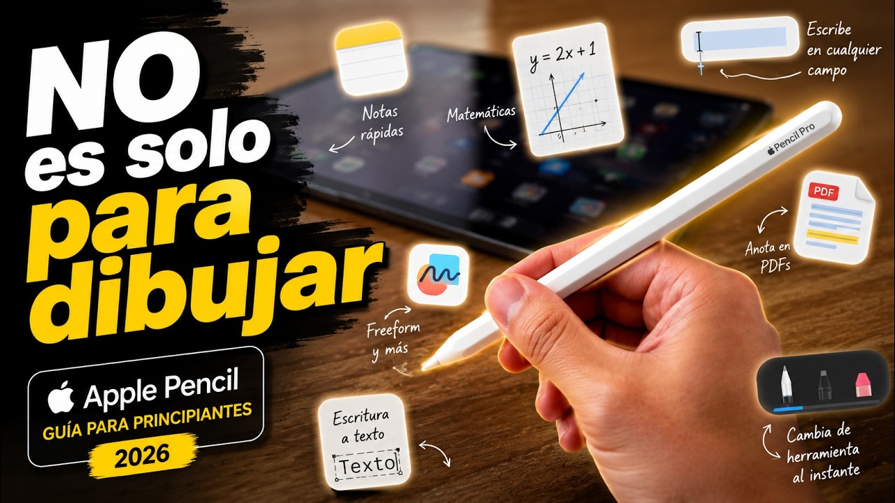 La mejor guía para el Apple Pencil en 2026! No es solo para artistas…