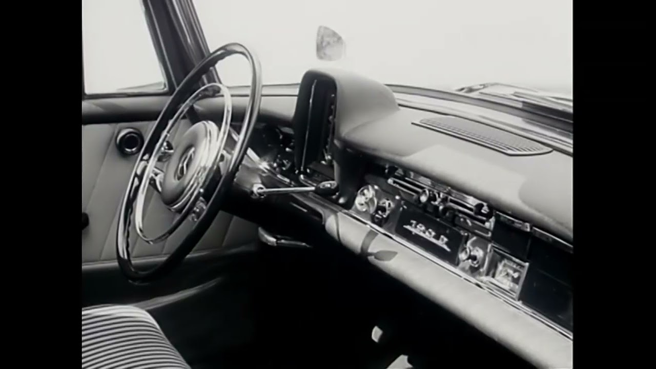 Mercedes Benz Fintail 4-Cylinder Models (W110) Specs Documentary