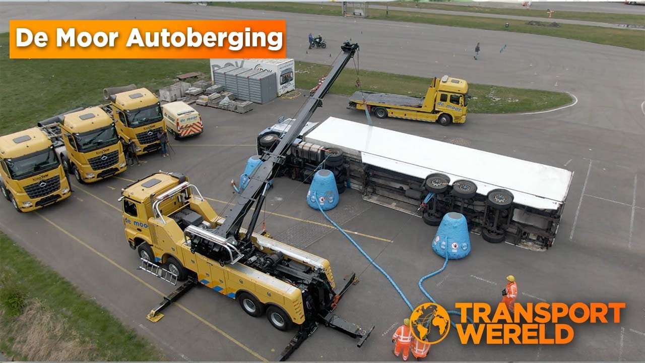 Hoe zet De Moor Autoberging vrachtwagens weer op de wielen? | RTL Transportwereld