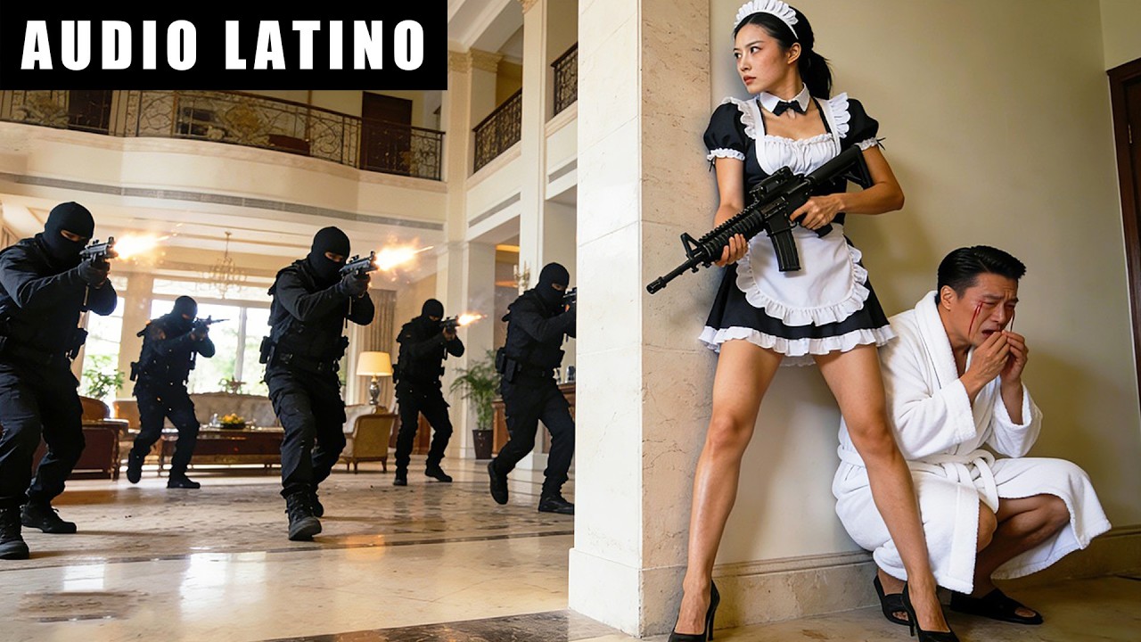 Audio Latino - Mercenarios atentan contra Magnate, sin saber que su Sirvienta es Asesina Profesional