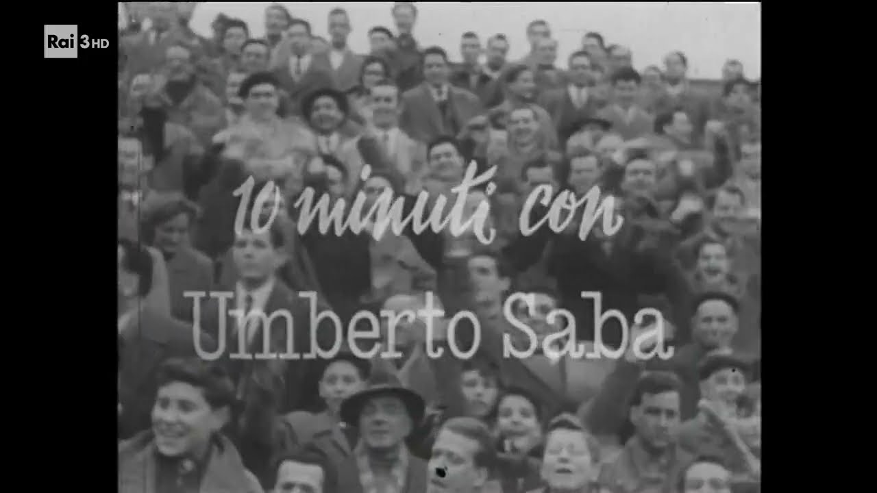 1956 - Letteratura - 10 minuti con Umberto Saba