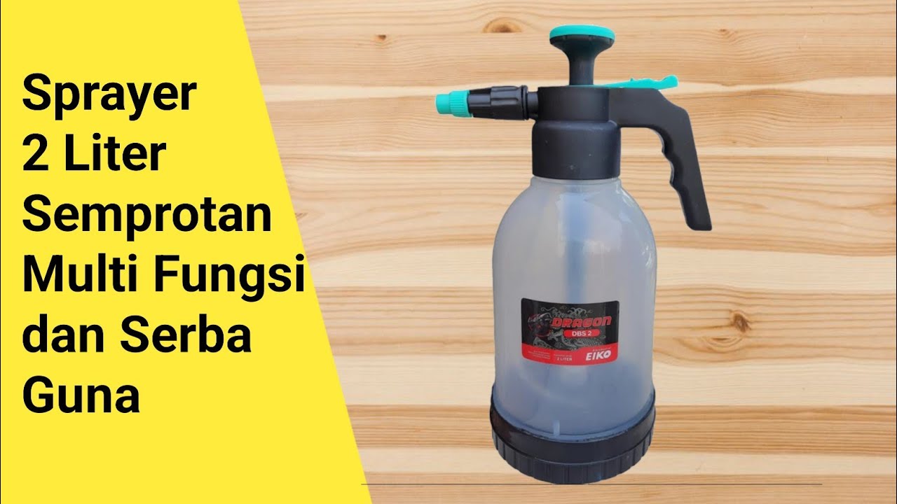 Sprayer 2 liter transparant new model manual