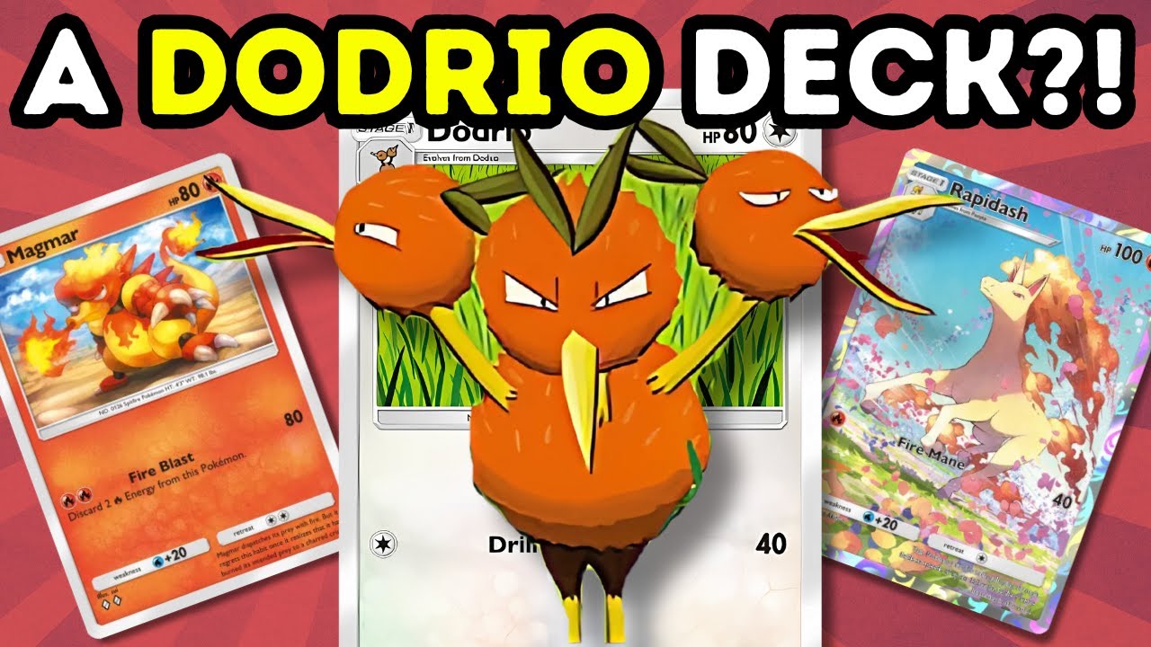 DODRIO Finally Shines In This MUST TRY Fire Aggro Deck! Pokémon TCG Pocket