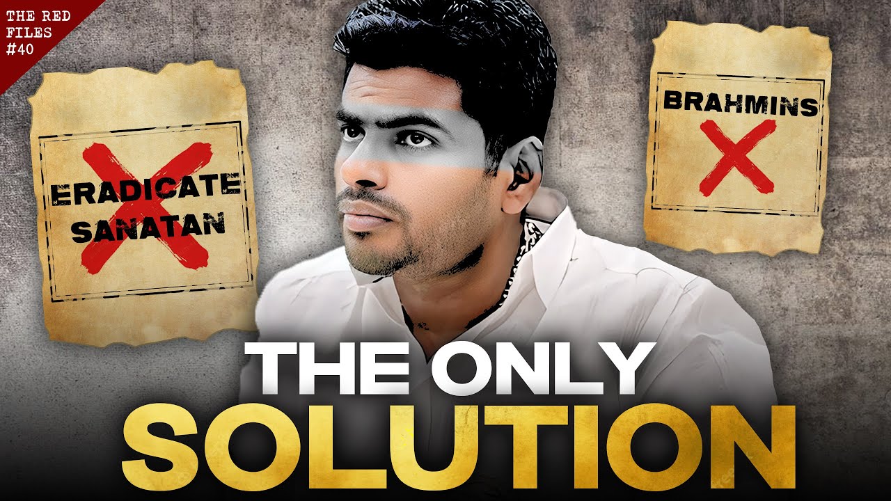 Why Annamalai is important to save INDIA ? The Red Files #40