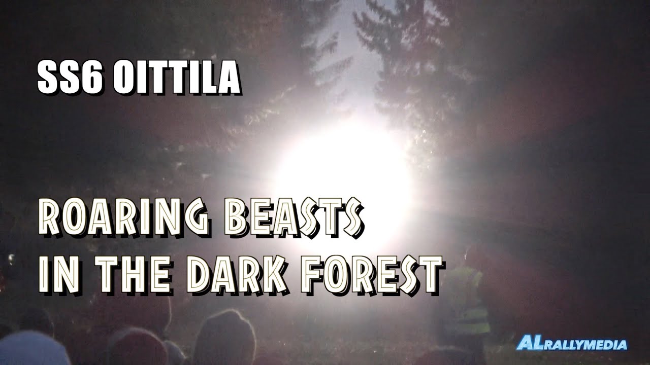 WRC Rally Finland 2021 SS6 Oittila