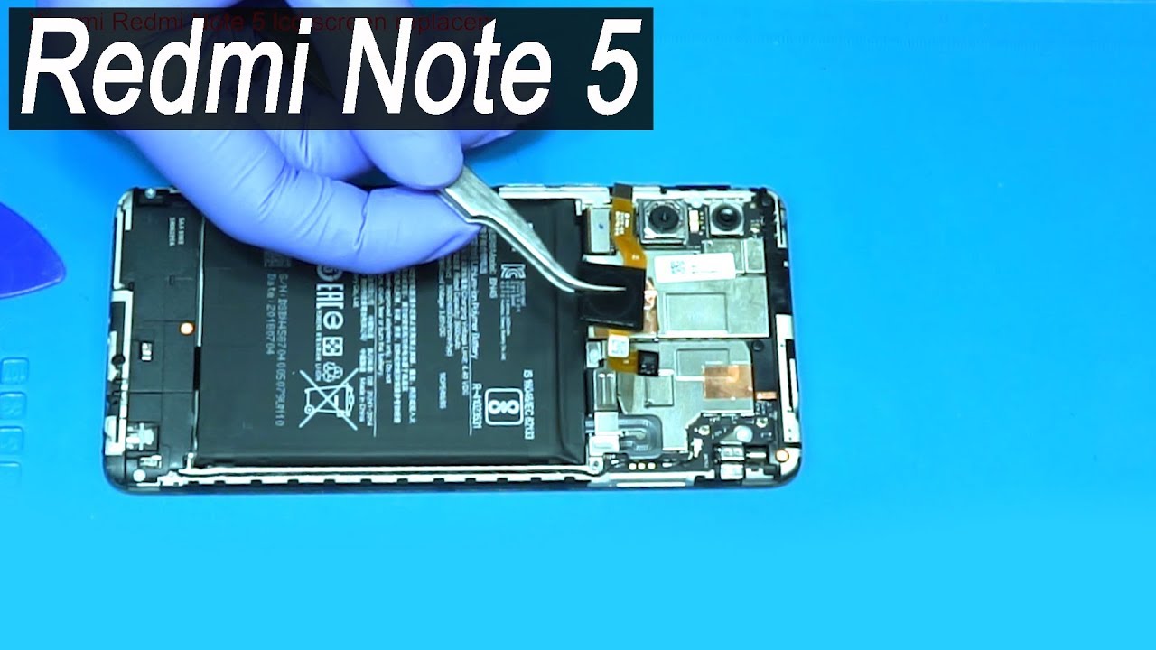 Xiaomi Redmi Note 5 lcd screen replacement