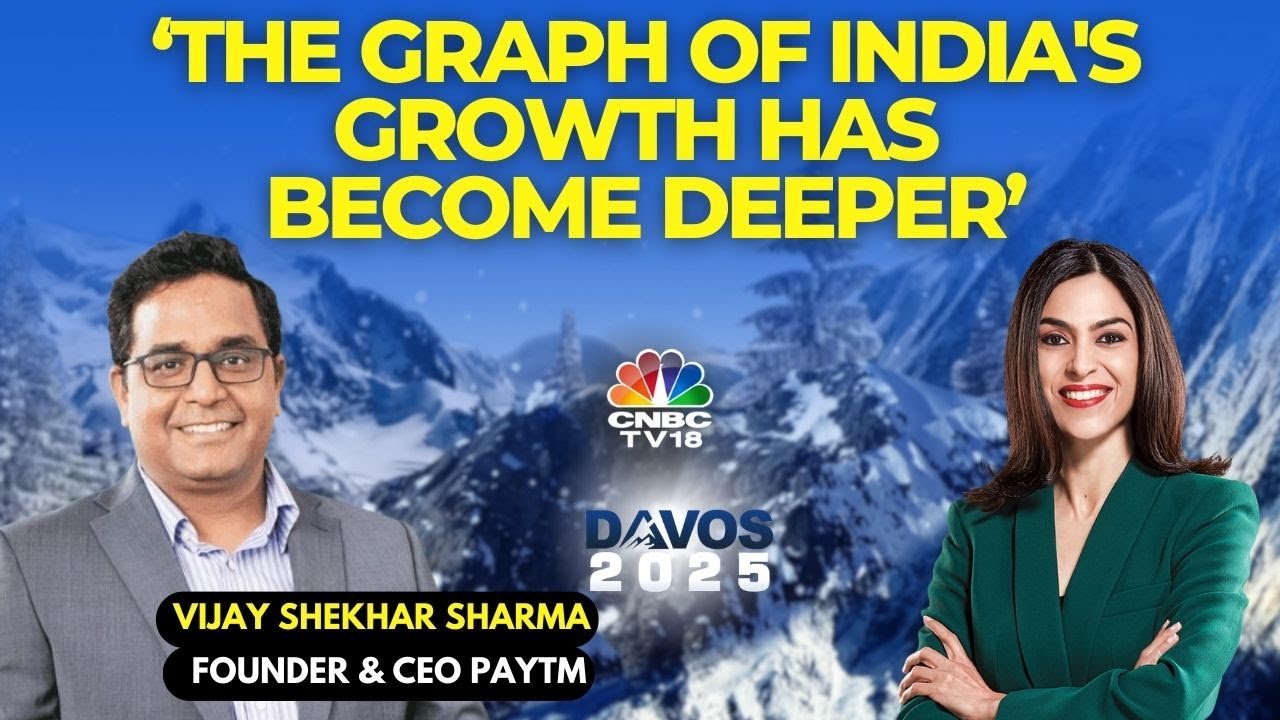 India's Growth Graph Was Horizontal, Now, It Has Become Deeper: Paytm CEO At Davos WEF 2025 | N18G