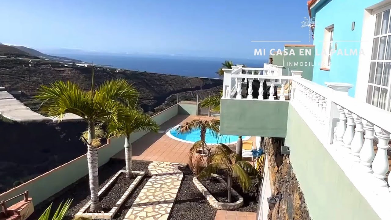 Gemütliches, helles Apartment mit herrlichem Meerblick, großem Pool unter Palmen & Sonnengarantie