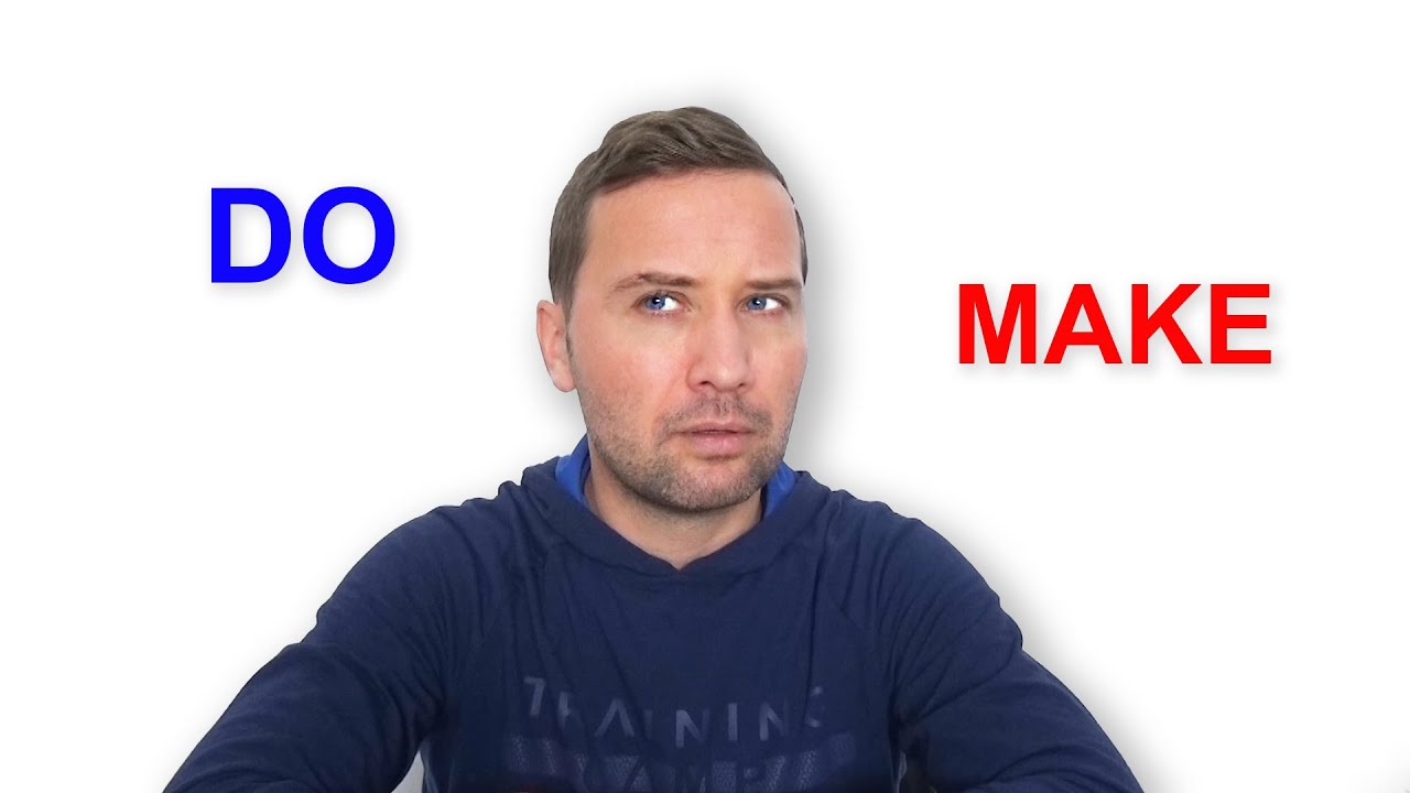 DO OR MAKE - MI A KÜLÖNBSÉG? ANGOL