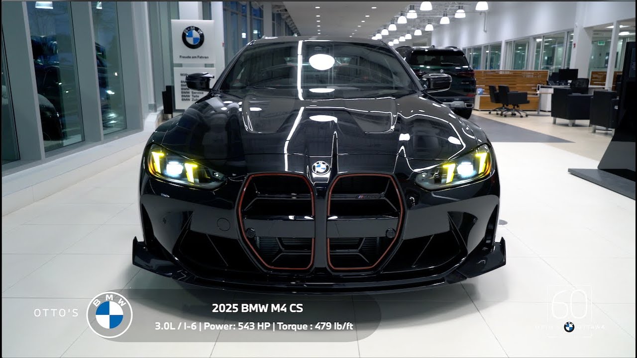 2025 BMW M4 CS &ndash; The Ultimate Track Weapon!