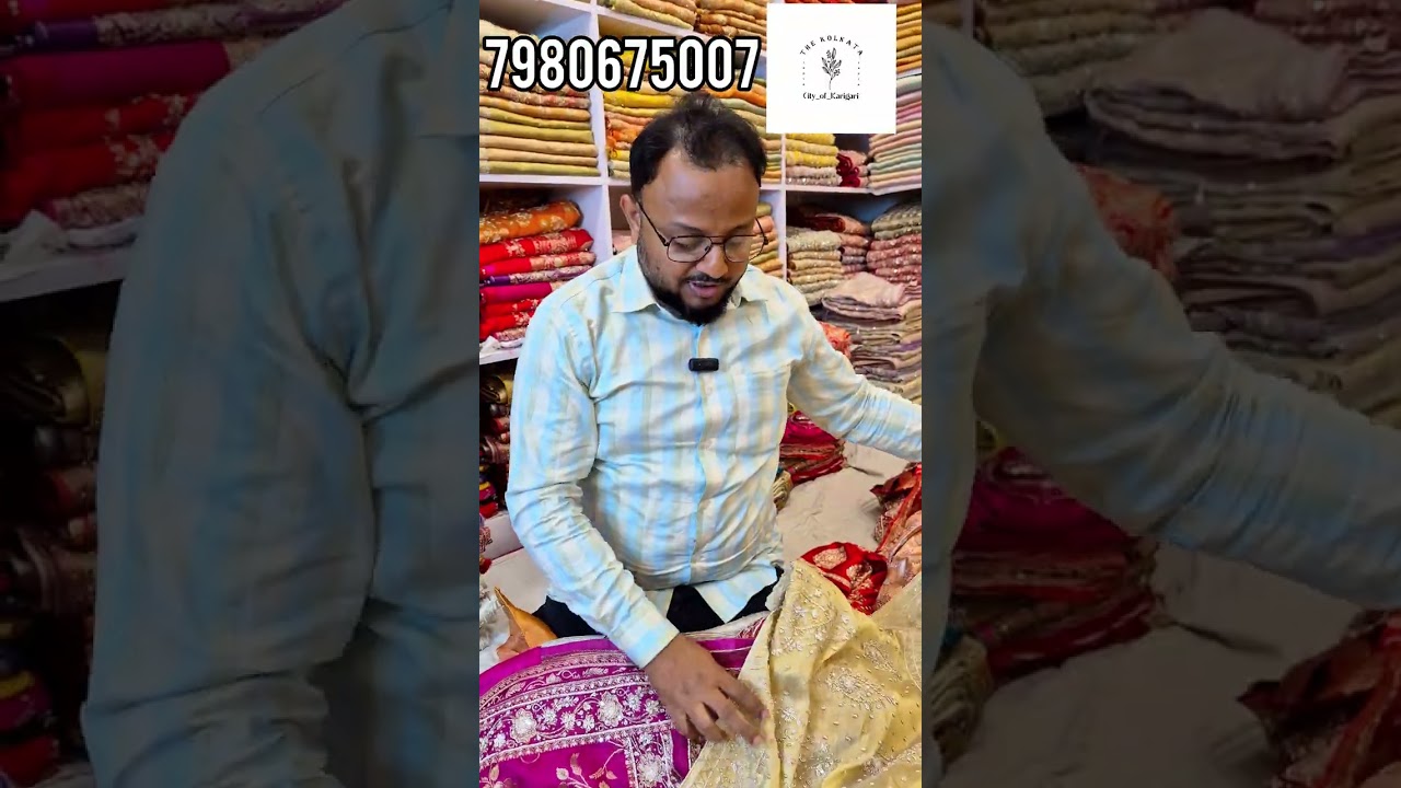 Premium saree for wedding, kolkata's design 
