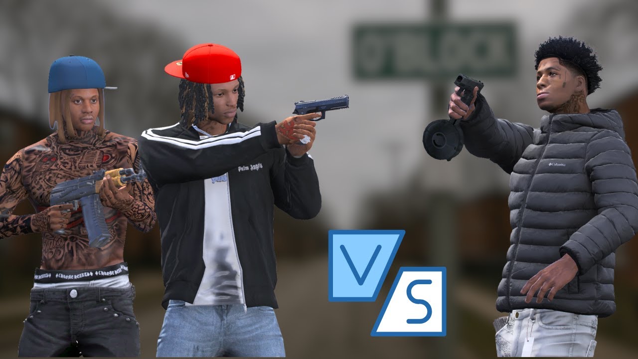 King Von & Lil Durk VS NBA Youngboy (GTA 5)