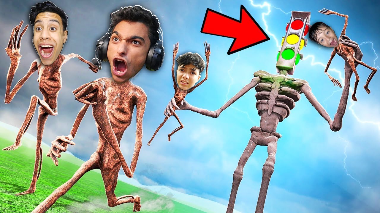 لعبة الغميضة الهروب من رأس الاشاره مع عبده ماندو تحولنا الي رأس الصفارة..!! 🔥😱 | Garry's Mod