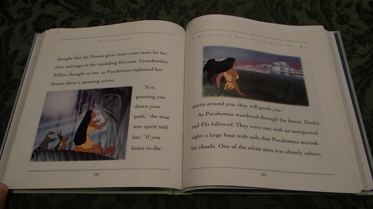 Disney's Pocahontas; A Raccoon, A Dog, And A Bird-Oh My! Read Aloud For Kids