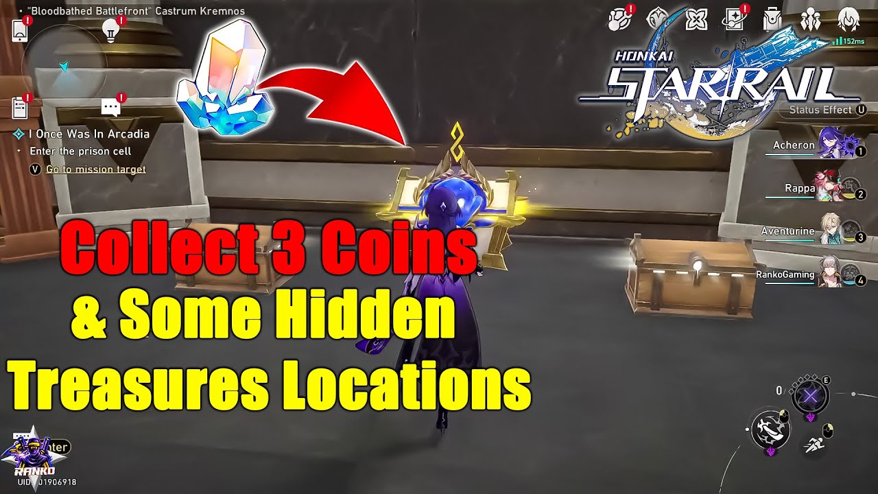 HSR 3.0 Hidden Treasures | Amphoreus Bountiful Treasure locations