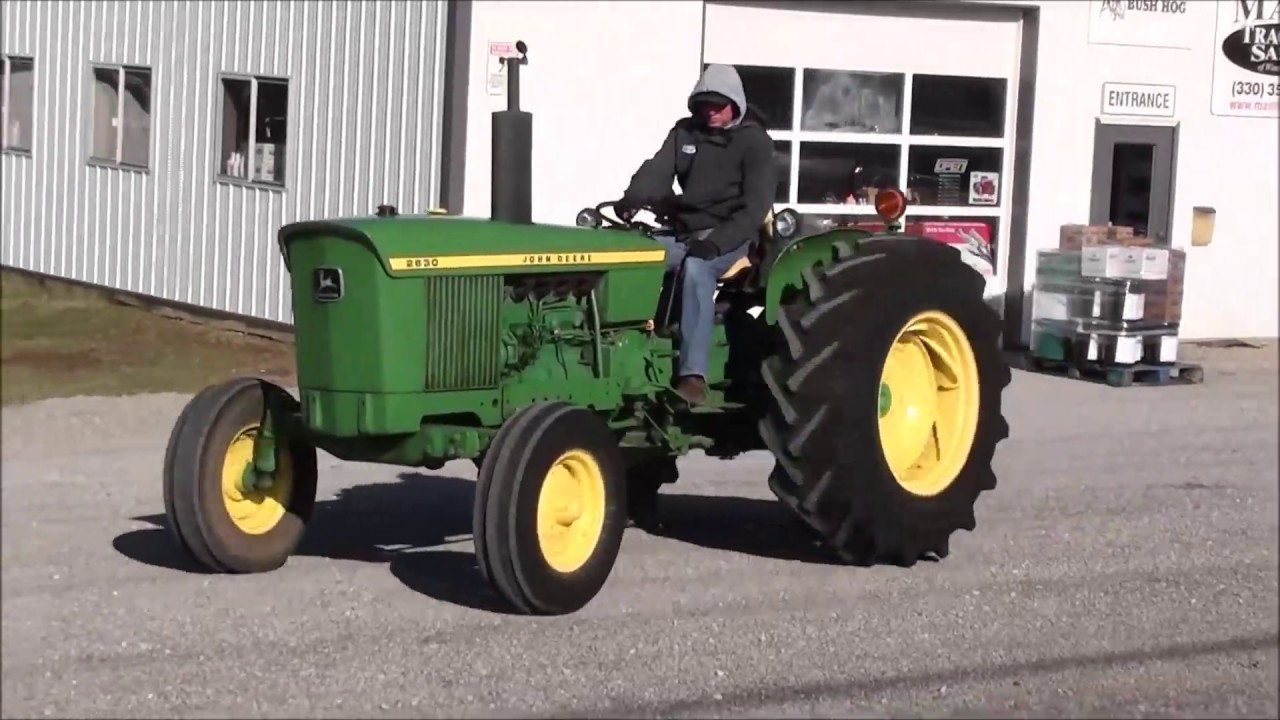 1975 John Deere 2630 Tractor For Sale, Local Trade, Runs Good